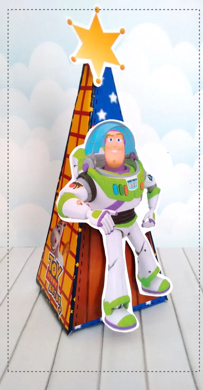Arquivo digital tema Toy Story no formato Studio para decoração de festa de aniversário para imprimir e recortar na Silhouette.