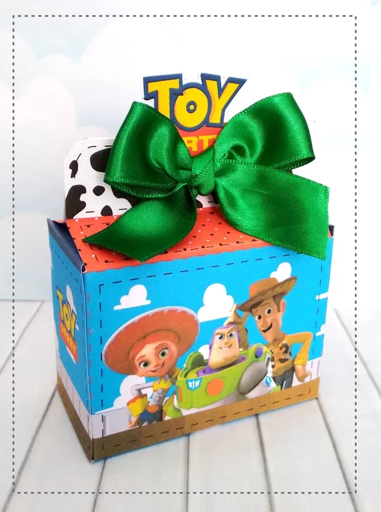 Conjunto de arquivos digitais tema Toy Story para festas para imprimir e recortar no formato Studio para Silhouette.