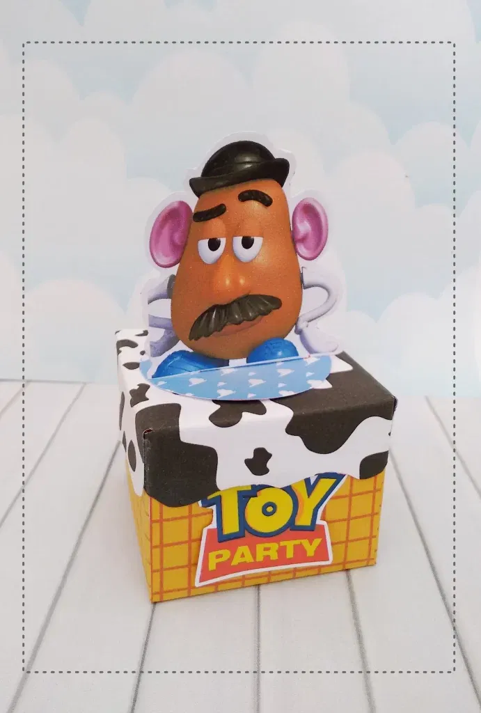 Moldes digitais de Toy Story para festa no formato Studio para impressão de alta qualidade e corte preciso na Silhouette.