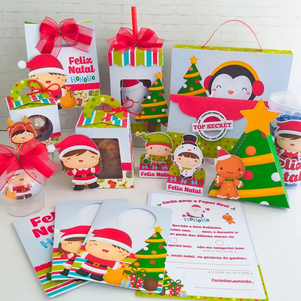 Decoracao de Festa Tema Natal Studio e Pdf