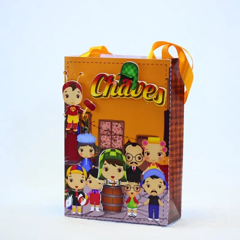 Moldes digitais de decoração simples do Chaves nos formatos Studio e PDF para impressão de alta resolução e personalizados de festas rápidos.