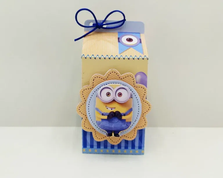 Arquivo digital tema Minions nos formatos Studio, PNG e PDF para decoração de festa, pronto para imprimir e recortar na Silhouette ou tesoura.