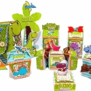 Arquivo de corte digital para festa de aniversário tema dinossauro no formato Studio para máquinas Silhouette, ideal para decoração de festas infantis e personalizados de luxo.