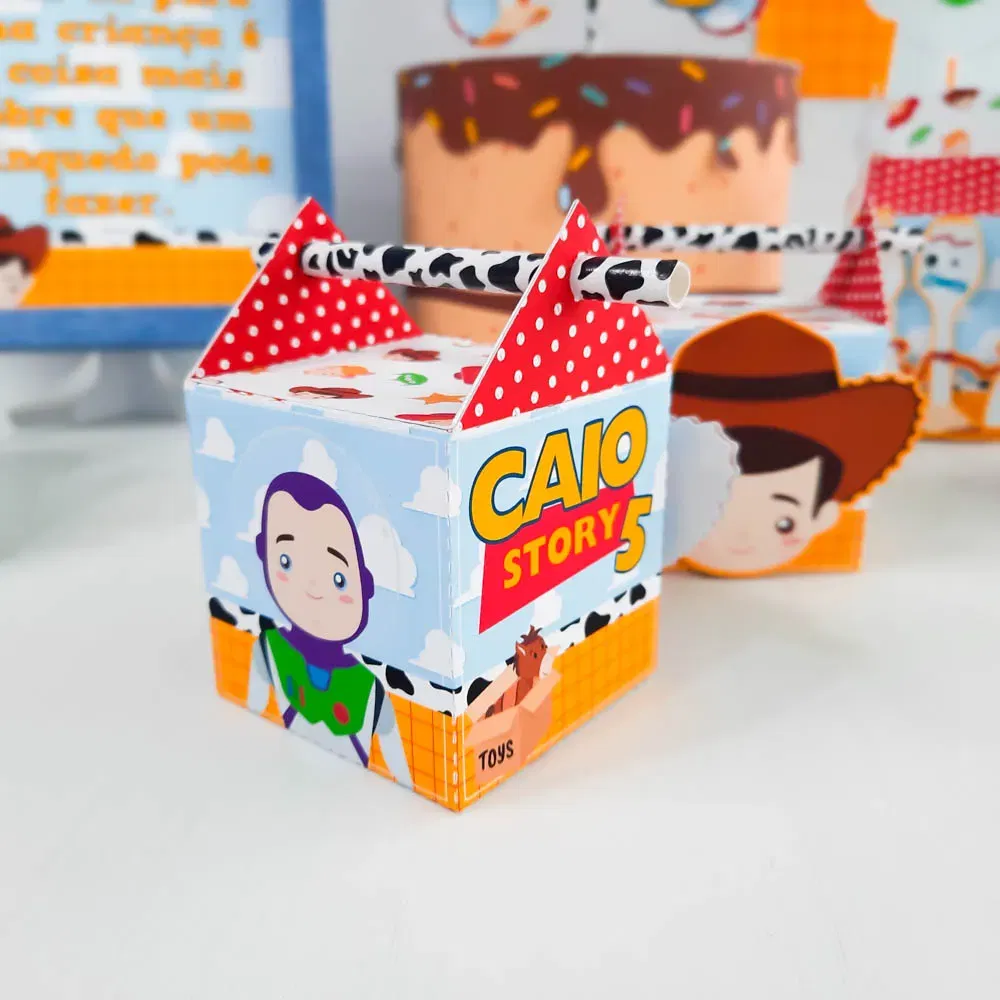 Arquivo digital tema Toy Story nos formatos Studio e PDF para decoração de festa de aniversário para imprimir e recortar na Silhouette.