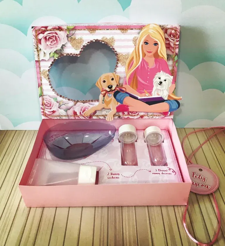 Mini Confeiteiro Barbie Studio Png e Pdf