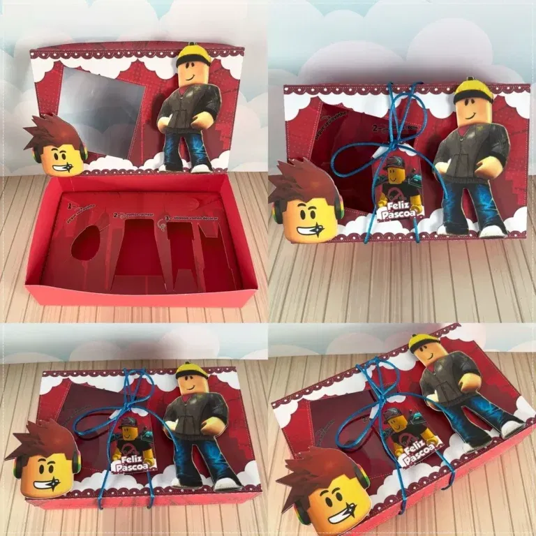 Mini Confeiteiro Roblox Studio Png e Pdf