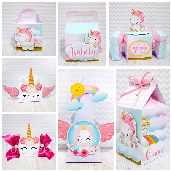 Arquivo de corte digital tema Unicórnio no formato Studio para máquinas Silhouette, pronto para imprimir e recortar com alta precisão em papelaria personalizada.