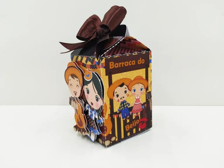 Arquivo para topo de bolo e itens de papelaria tema decoração arraiá festa junina nos formatos Studio, PNG e PDF, pronto para imprimir e recortar.