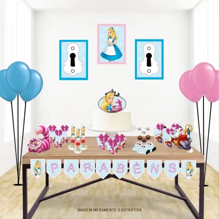 15 Anos Alice no Pais das Maravilhas Studio e Pdf