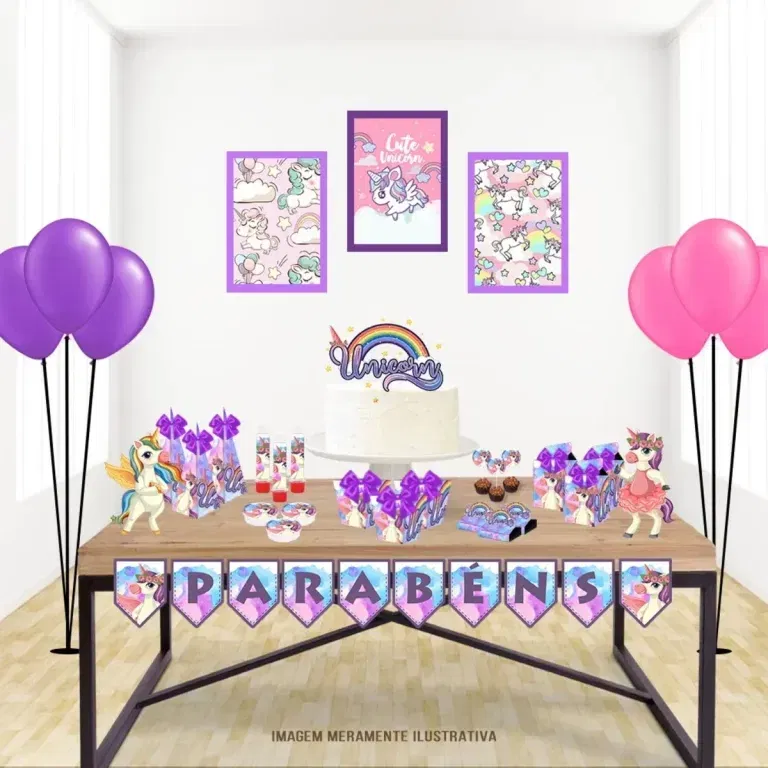 Arquivo de Corte Unicornio Studio e Pdf