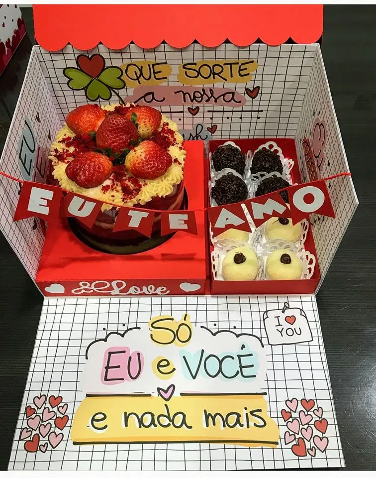 Caixa Cenario Dia dos Namorados