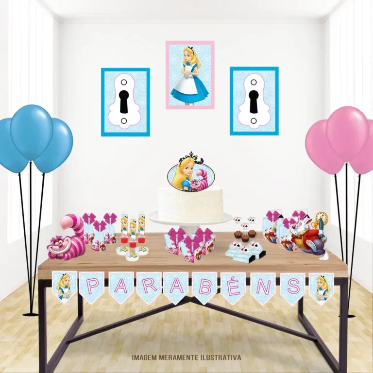 15 Anos Alice no Pais das Maravilhas Studio e Pdf