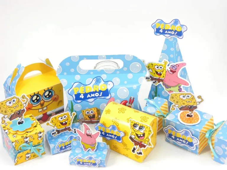 Bob Esponja Festa de Aniversario Infantil Studio