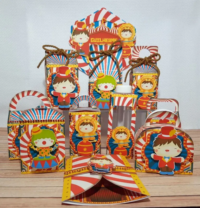 Arquivo Aniversario Circo Menino Studio e Pdf