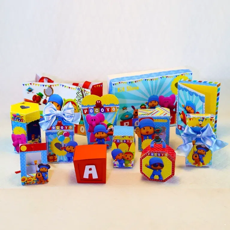 Decoracao Aniversario Pocoyo Simples Studio e Pdf