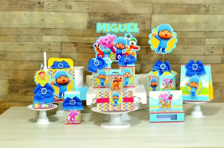 Decoracao Pocoyo Aniversario Studio e Pdf