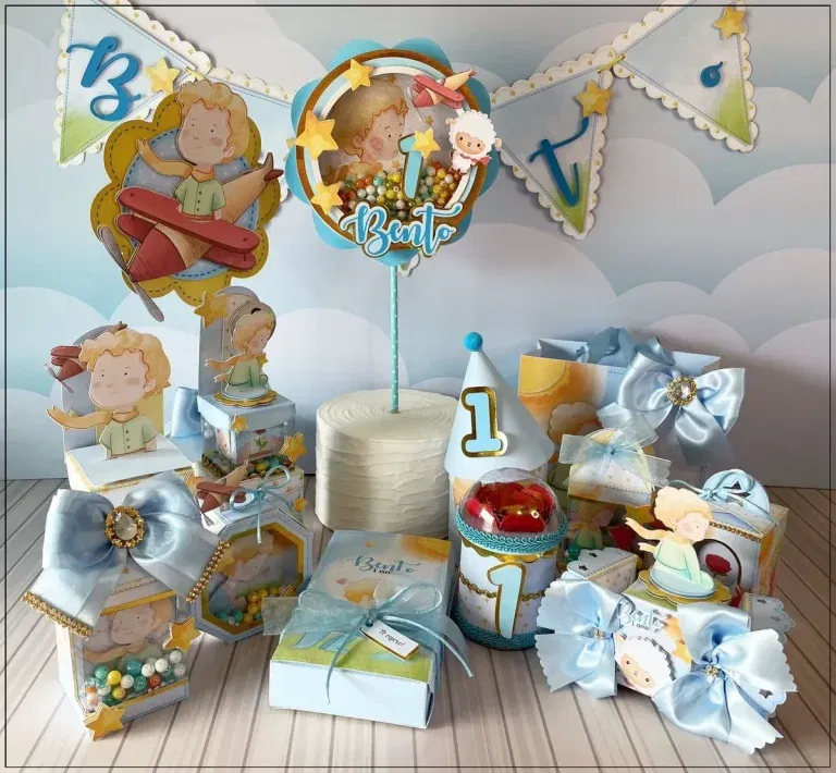 Decoracao Tema Pequeno Príncipe Studio Png e Pdf